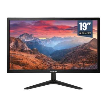 Imagem de Monitor Mymax 19" HD LED, 60HZ, 3.6MS, HDMI, VGA, Preto