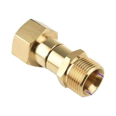 Imagem de Conector de bico de mangueira giratório de 360 graus 2pcs M22x14-15 - 
