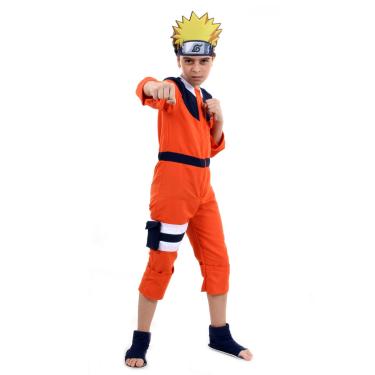 Imagem de Fantasia Naruto Infantil Luxo - Original P