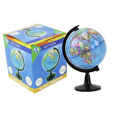 Imagem de Globo Terreste Mapa Mundi de Plástico - 10x6cm