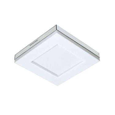Imagem de Luminária LED 25W sobrepor Branco Asturias 3000k Tualux