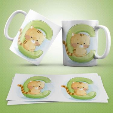Imagem de Caneca Personalizada Infantil Letra C