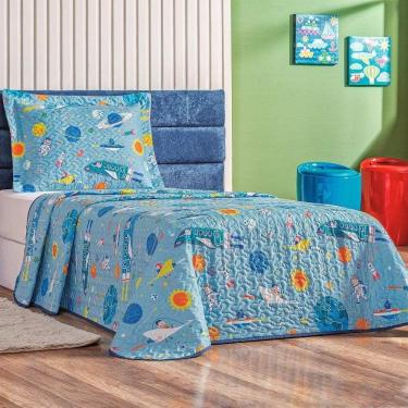 Imagem de Cobre Leito Solteiro Babel Kids Microfibra 2 Pç - Astro
