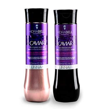 Imagem de Kit Hidrabell Hidra-Caviar Shampoo 300ml + Condicionador 300ml Hidrabell