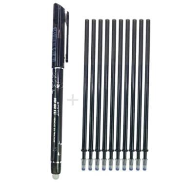 Imagem de Genérico Caneta Fantasminha Escreve e Apaga +10 Refil (Preta)