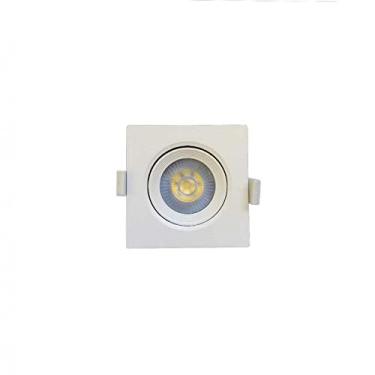 Imagem de SPOT LED EMBUTIR QUADRADO BRANCO 5W 6500K EMBU LED