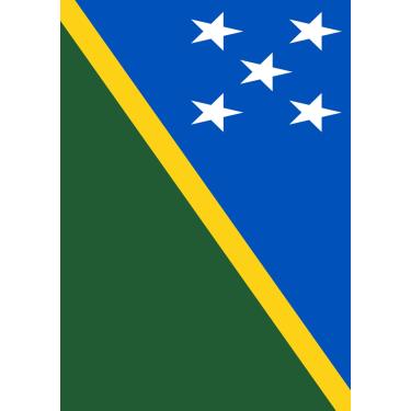 Imagem de Toland Home Garden 1010741 Bandeira das Ilhas Salomão 71 x 101,6 cm Decorativa, Casa (71,1 cm x 101,6 cm)