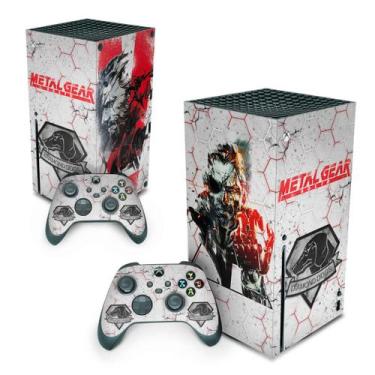 Imagem de Adesivo Compatível Xbox Series X Skin - Metal Gear Solid - Pop Arte Sk