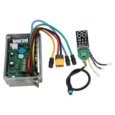 Imagem de Tingpai Scooter elétrico da placa-mãe Controlador da placa principal Painel de controle + painel de instrumentos Substituição do painel de exibição pa Ninebot Max G30