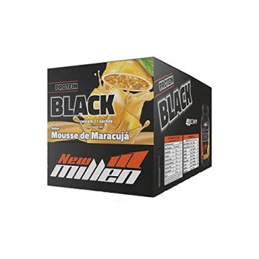 Imagem de Protein Black 4W - 21 Sachês Mouse de Maracujá - New Millen, New Millen