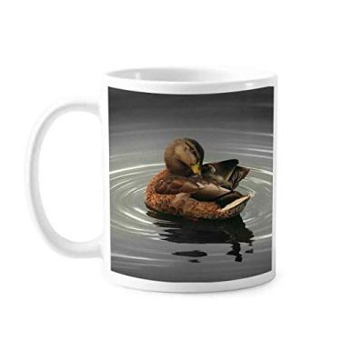 Imagem de Caneca de cerâmica para fotografia de animais Swan Organism cerâmica xícara de café e porcelana