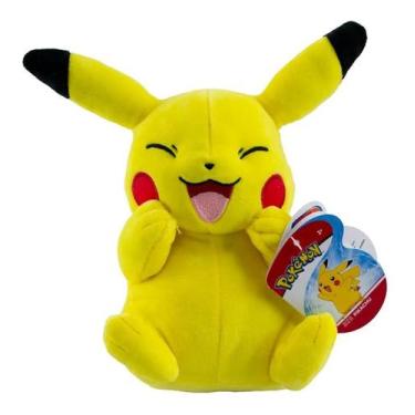 Pokemon Pikachu Squirtle Eevee Pelúcia 25cm Antialérgico em Promoção na  Americanas