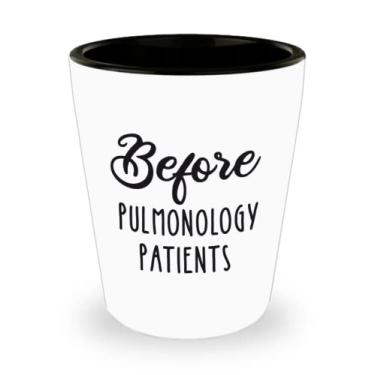 Imagem de SpreadPassion Copo de shot para pulmonologista, ideia de presente para pneumologistas, presente para médicos, ideia de presente para pacientes com pneumologistas, presente para pulmonologistas, ideia de de Natal