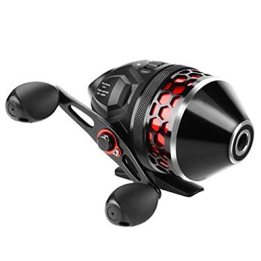 Imagem de Molinete de pesca giratório KastKing Brutus, fácil de usar, design com botão de pressão, alta velocidade 4.0: 1 taxa de engrenagem 5 rolamentos de esfera MaxiDur, alça reversível para recuperação esquerda/direita, inclui linha de monofilamento., Model 30