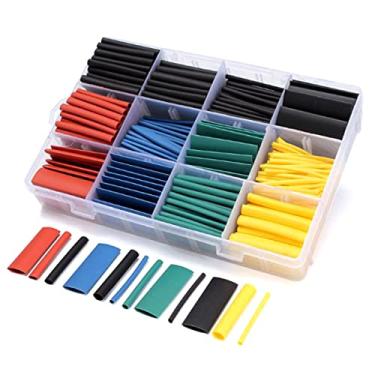 Imagem de Espaguete Isolante/Tubo Termo Retrátil 530 Peças + Caixa