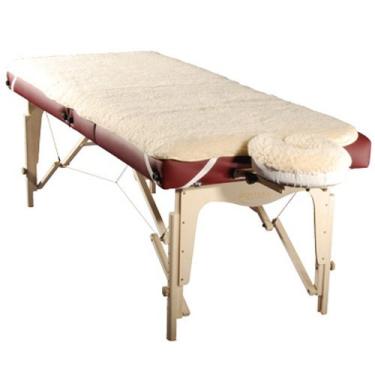 Imagem de Conjunto de almofadas de lã para mesa massageadora Therapist's Choice®, conjunto de 2 peças (mesa de massagem não incluída)