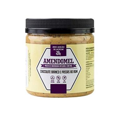 Imagem de Pasta De Amendoim Mel Chocolate Branco E Passas Ao Rum 1Kg