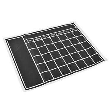 Imagem de Adesivo de Parede Quadro-negro Grande Textura Fosca Quadro-negro Infantil para Casa Calendário Educação Infantil Adesivos de Parede Auto-adesivo Papel de Contato Quadros-negros