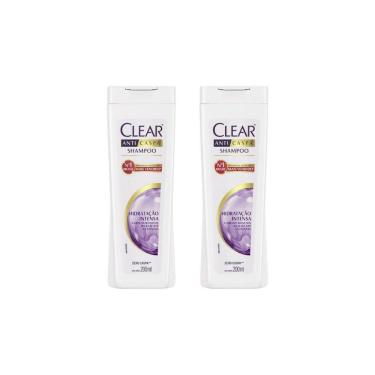 Imagem de Shampoo Clear 200Ml Hidrataçao Intensa-Kit C/2Un