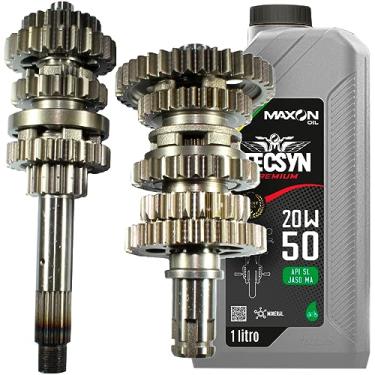 Imagem de Caixa de câmbio marcha completo CG160 Fan Titan Start Cargo 2016 em diante com óleo