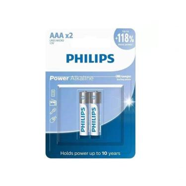 Imagem de Pilha Alcalina Aaa Cartela C/2 Unidades Philips