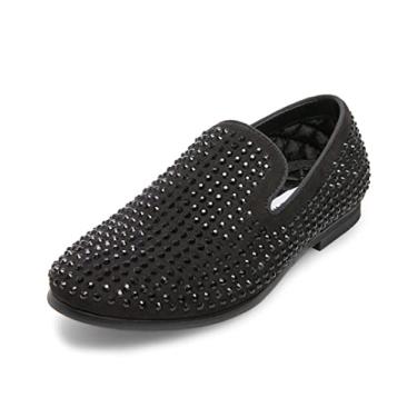 Imagem de Steve Madden Mocassim masculino caviar, Preto, 21