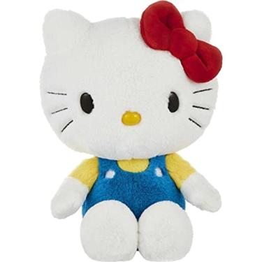 Imagem de Boneca de pelúcia Mattel Sanrio Hello Kitty and Friends (20,5 cm), tão fofinha, ótimo presente para crianças a partir de 3 anos