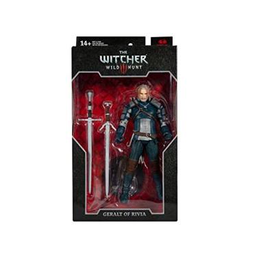Imagem de Brinquedos McFarlane The Witcher Geralt of Rivia (Viper Armor: Teal) 7" Action Figure with Accessories