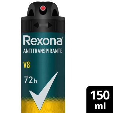 Imagem de Desodorante Antitranspirante Aerosol Men Rexona V8 150 ml