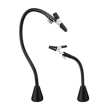 Imagem de Homyl 2 pc Flexível com Pinças de Jacaré para Ferramenta de Terceira Mão Automóvel Eletrônica Solda Jóias Pintura Board, 2 tubos de junta + 2 clipes