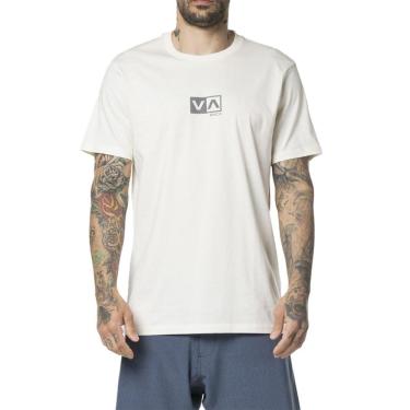 Imagem de Camiseta RVCA Mini Balance Box WT24 Masculina Off White
