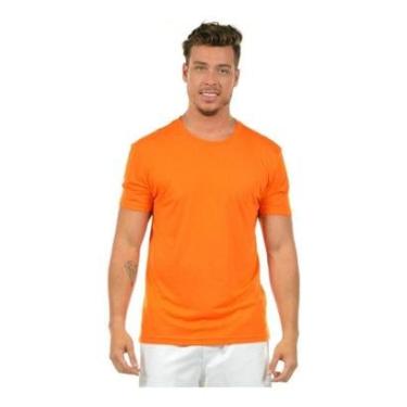 Imagem de Camiseta Masculina Malha Fria Poliester Viscose Camisa Homem-Masculino