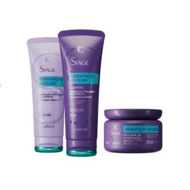Imagem de Combo Eudora Siàge Hidratação Micelar 3 itens-Unissex