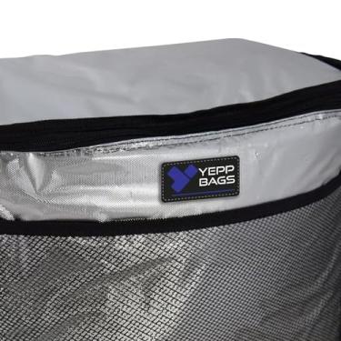 Imagem de Bolsa Térmica P M G Multiuso Feminino Masculino 7L 15L 24L Yepp LAN11023 (Preto, P - 7 Litros)