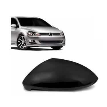 Imagem de Capa Retrovisor Golf 2014 2015 2016 Até 2020 Com Furo Esquerdo