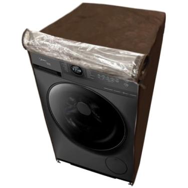 Imagem de CAPA PARA LAVA E SECA MIDEA 11KG HEALTHGUARD TRANSPARENTE FLEX (Marrom)