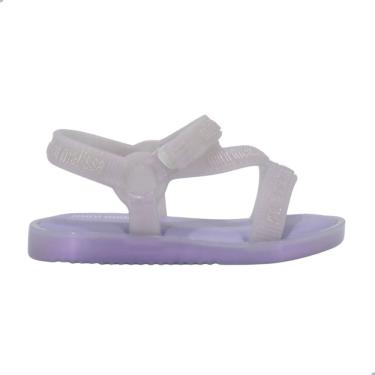 Imagem de Sandalia Mini Melissa Stripes M Lover Bb Violeta