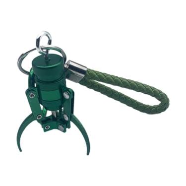 Imagem de Deevoka Chaveiro de máquina de garra, pingente de chaveiro de máquina de garra de fliperama, para homens, adolescentes, meninas, meninos, crianças, presentes, Verde