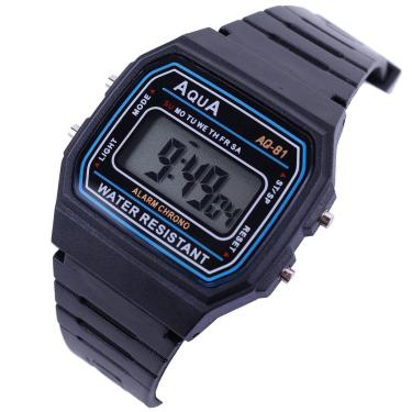 Imagem de Relógio Aqua Digital a Prova Dagua Modelo AQ-81-Masculino