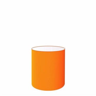Imagem de Cúpula Abajur Cilíndrica Cp-8001 Ø13x15cm Laranja