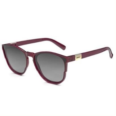 Imagem de Óculos Solar Colcci Malala C0151c7533 Bordô Translúcido Lente Degradê Cinza-Feminino