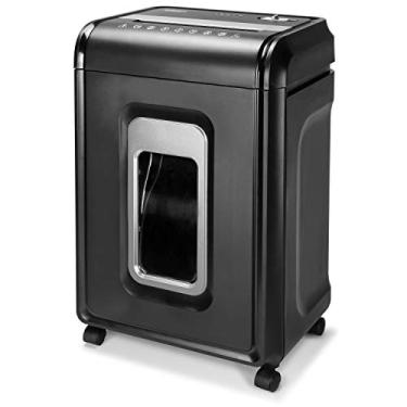 Imagem de Aurora AU1880XA Triturador de corte transversal de 18 folhas resistente anti-atolamento / 60 min de execução/Cesta de retiramento de 7 galões e rodízios