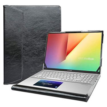 Imagem de Alapmk Capa protetora para Asus VivoBook S15 S532FA/VivoBook 15 F512DA F512FA X512FA/Q547FD Q537FD/ZenBook Flip 15 Q538EI Q528EH e capa para Lenovo IdeaPad Slim 7 GTX/IdeaPad Slim 7 15IIL000 5, preto