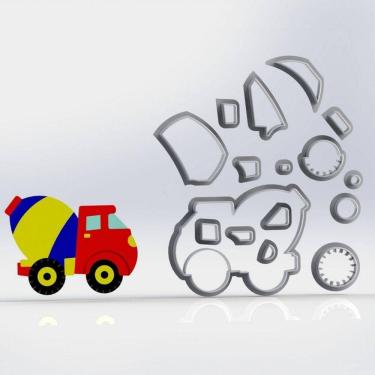 Imagem de Cortador Betoneira Modular Tamanho 6cm