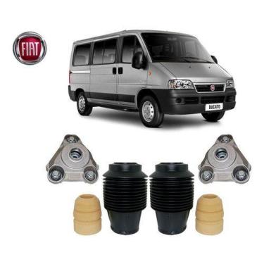 Imagem de 2 Kit Batente Coxim Amortecedor Dianteiro Fiat Ducato 2006 2007 2008 -