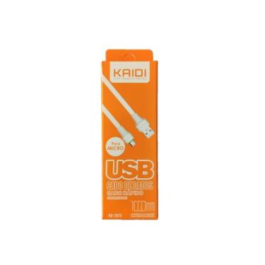 Imagem de Cabo de Dados/Carregamento Micro USB Para Celular Kaidi