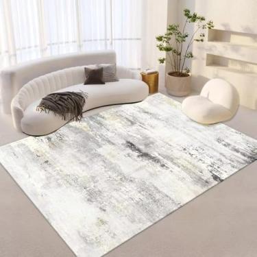 Imagem de Tapete cinza para casa, sofá, cadeira, área, tapetes, tamanho grande, 200x300, carpetes para sala de estar, quarto, sala de estar, tapete macio, flanela, 13.200x250cm, 78,7x98 pol.