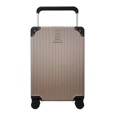 Imagem de Mala Rígida De Fibra 360° Tamanho Bordo - Gladiador Wide (Rose Gold)