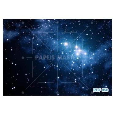 Imagem de Papel De Teto Céu Espaço Estrelas Galáxias 3,5M Rof50 - Você Decora