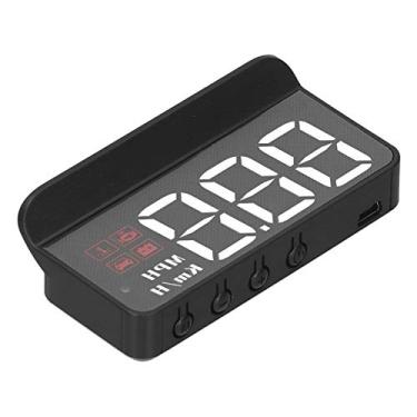 Imagem de Carro, OBD2 HUD Projetor de Para-brisa Multifuncional Medidor Alarme Fadiga Condução Lembrete